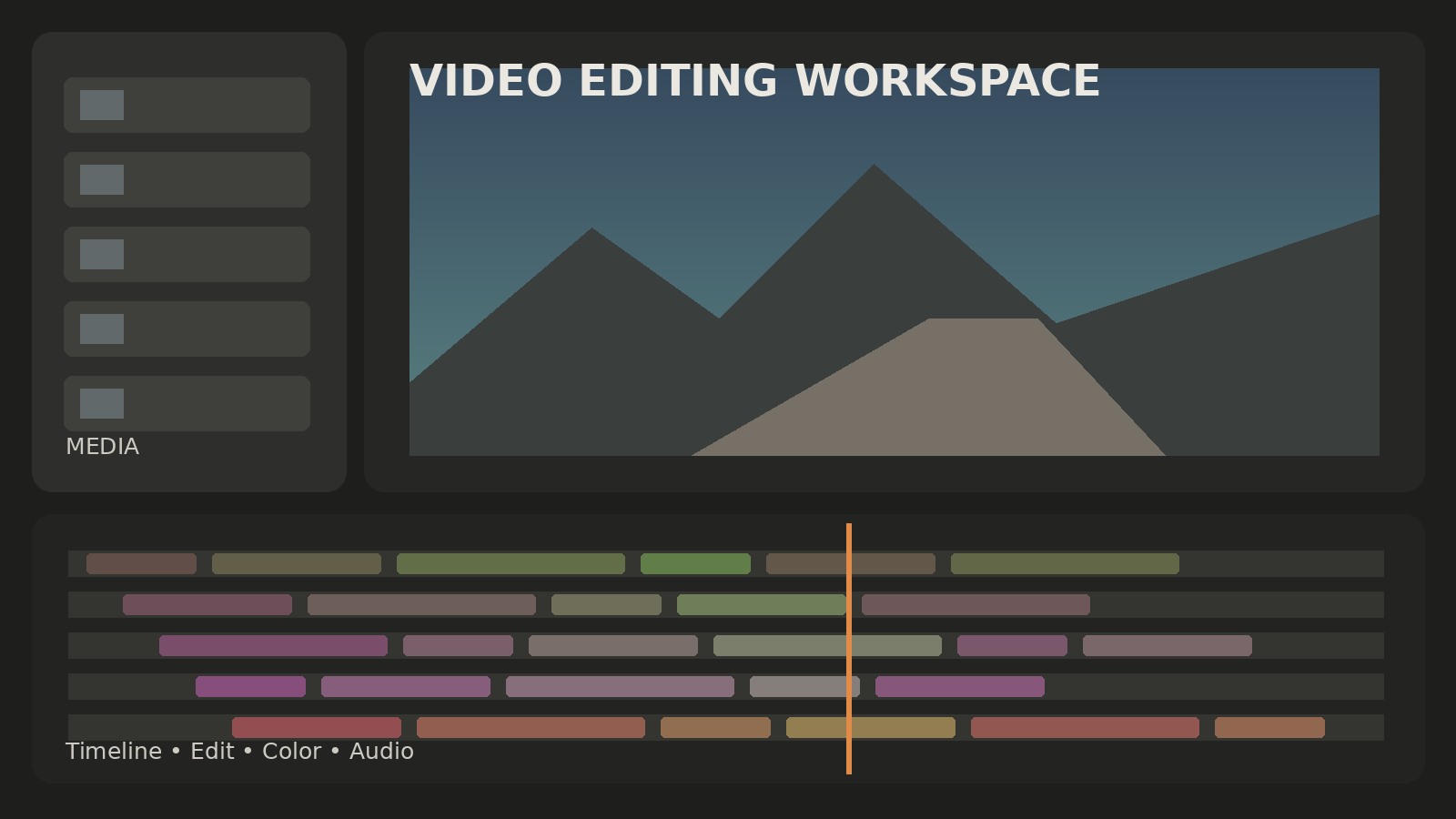 DaVinci Resolve editing interface